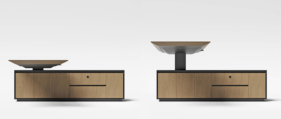 Atelier Height Adjustable Executive Desk